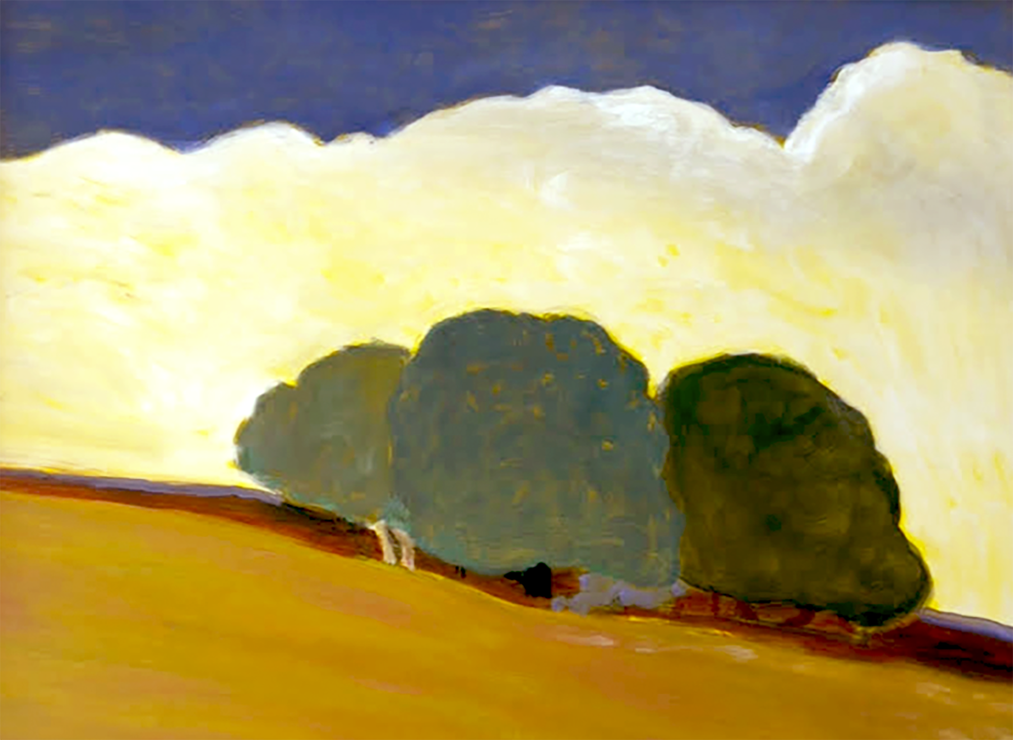 Susan-Hall-Three-Trees-11x14-