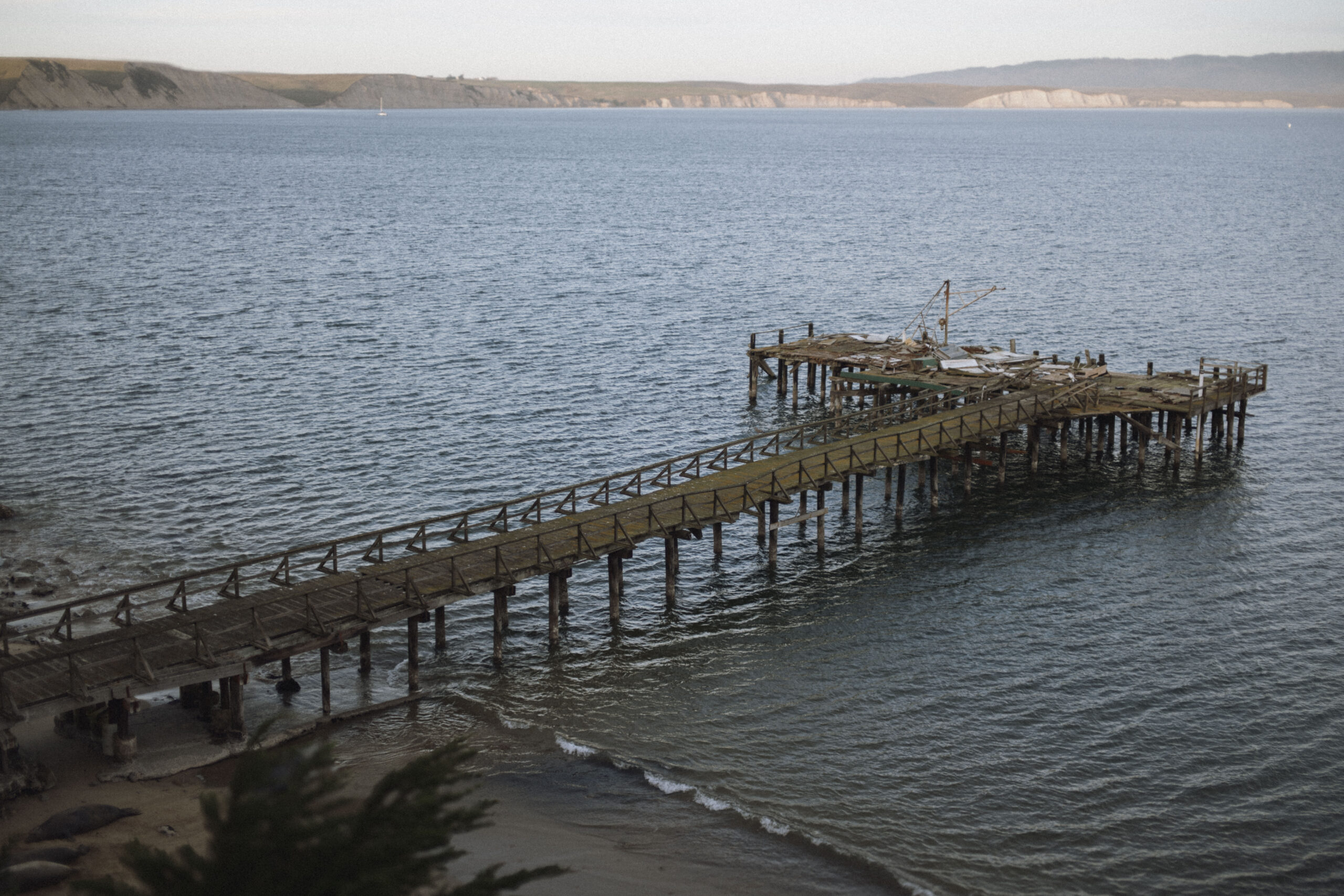 Historic Drakes Bay fish dock damaged in storm